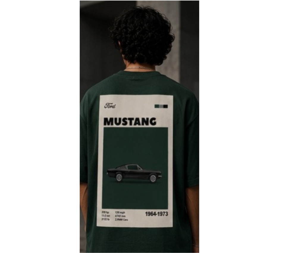 MUSTANG Oversized Tee