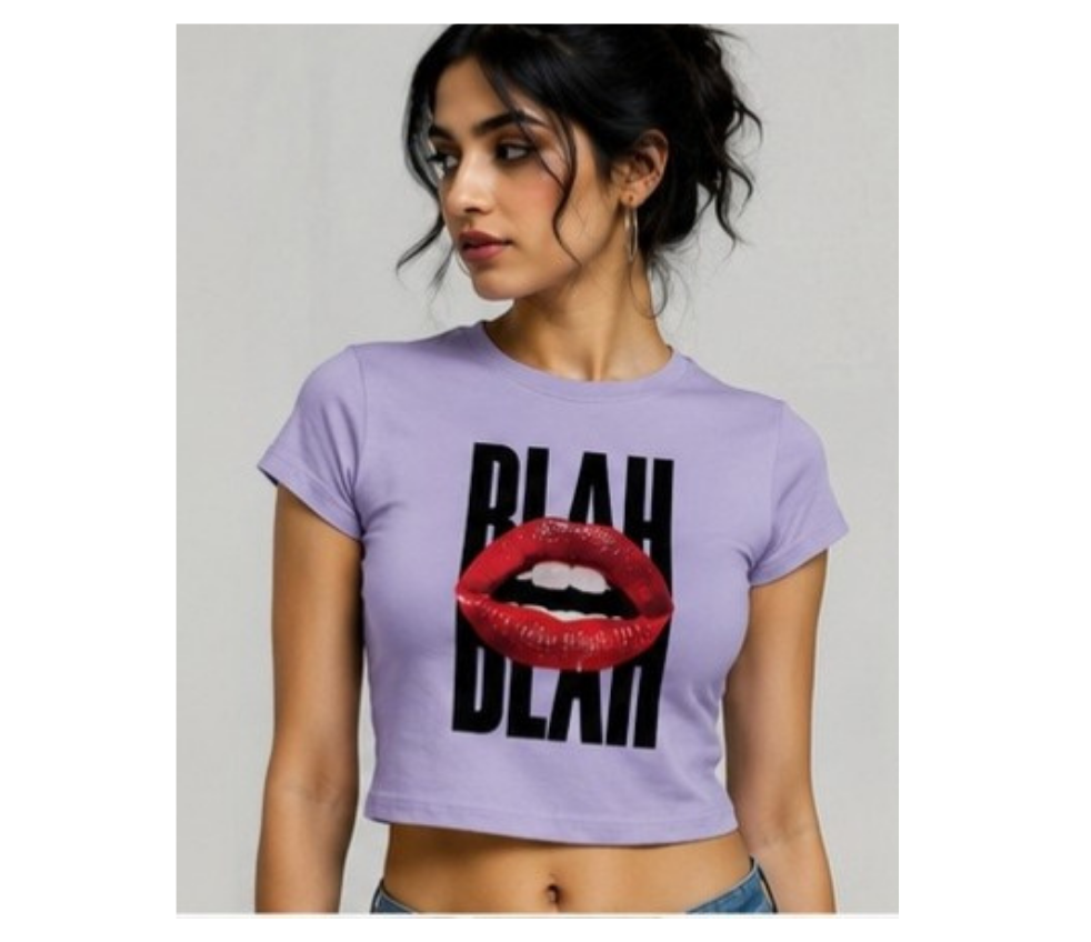 Loud Lips Baby Tee