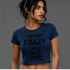Craazyyy! Crop Top