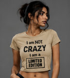 Craazyyy! Crop Top