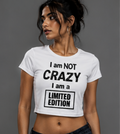 Craazyyy! Crop Top