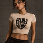 Delulu Crop Top