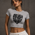 Delulu Crop Top